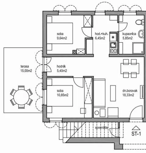 Apartmán Casa Val Madorso